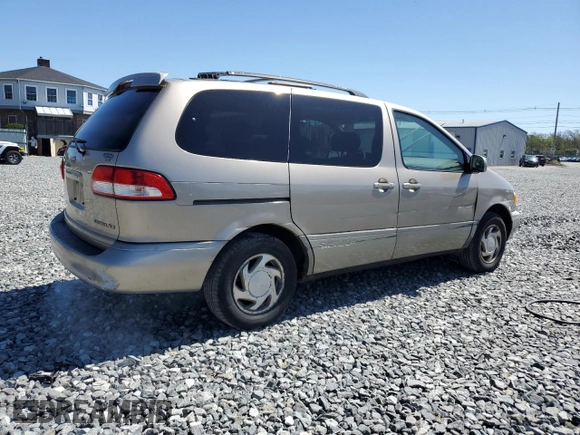 2002 Toyota Sienna LE with VIN 4T3ZF13C62U478035, listed as a Copart auction lot 54890375 with 123,861 mi miles and Clean Title. Bid and sale history available at carsss.com. Image 3.