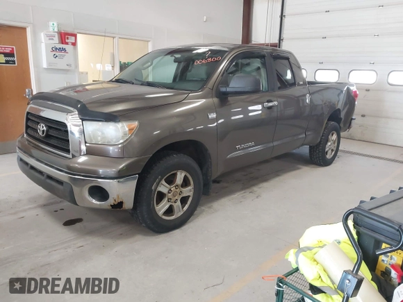 2007 Toyota Tundra SR5 with VIN 5TFBT54137X006800, listed as a IAAI auction lot 42061641 with 186,139 mi miles and . Bid and sale history available at DreamBid. Image 2.