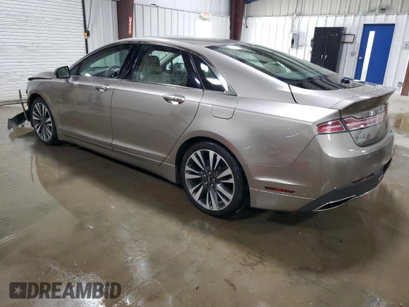 2019 Lincoln MKZ Reserve II with VIN 3LN6L5E95KR604468, listed as a Copart auction lot 61592725 with 106,895 mi miles and Salvage title. Bid and sale history available at DreamBid. Image 2.