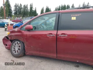 2011 Toyota Sienna XLE AAS with VIN 5TDYK3DC0BS093590, listed as a IAAI auction lot 42714201 with 155,699 mi miles and . Bid and sale history available at DreamBid. Image 21.