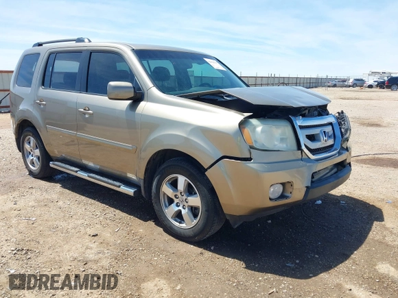 2010 Honda Pilot EX with VIN 5FNYF3H4XAB001380, listed as a IAAI auction lot 42090547 with 180,653 mi miles and . Bid and sale history available at carsss.com. Image 1.