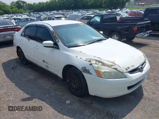 2003 Honda Accord LX with VIN 3HGCM56323G709529, listed as a IAAI auction lot 42400312 with 241,537 mi miles and . Bid and sale history available at DreamBid. Image 1.
