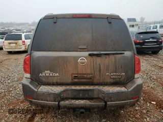 2015 Nissan Armada Platinum z VIN 5N1BA0NE6FN623527, wystawiony jako Copart lot #43061735 z przebiegiem 104 518 mil mil oraz Szkoda całkowita • Salvage title. Historia ofert i sprzedaży dostępna na DreamBid. Obrazek 6.