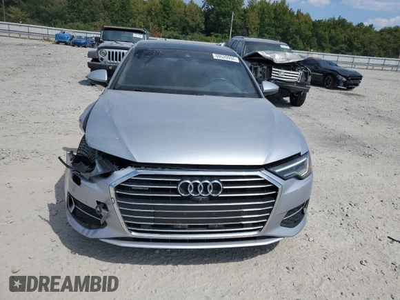 2019 Audi A6 Premium Plus with VIN WAUE8AF24KN118276, listed as a Copart auction lot 69520994 with 82,000 mi miles and Salvage Title. Bid and sale history available at carsss.com. Image 5.