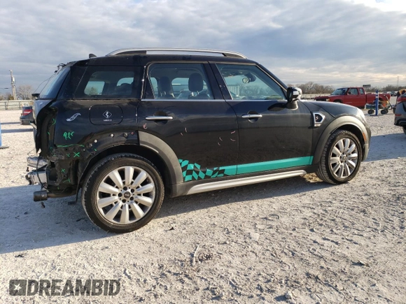 2021 MINI Countryman Cooper S with VIN WMZ83BR09M3M75594, listed as a Copart auction lot 88805185 with 53,497 mi miles and Salvage title. Bid and sale history available at DreamBid. Image 3.