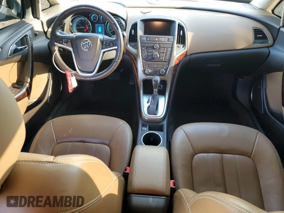 2012 Buick Verano Leather Group with VIN 1G4PS5SK4C4230427, listed as a Copart auction lot 52072645 with 114,664 mi miles and Salvage Title. Bid and sale history available at carsss.com. Image 8.