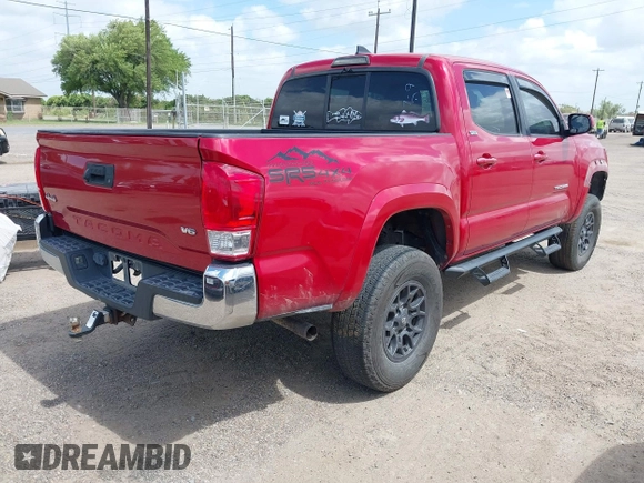 2017 Toyota Tacoma SR5 with VIN 5TFCZ5AN6HX101945, listed as a IAAI auction lot 42536831 with 131,348 mi miles and . Bid and sale history available at DreamBid. Image 4.
