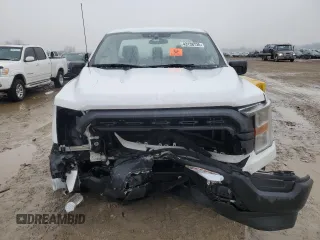 2022 Ford F-150 XL with VIN 1FTMF1CB7NKD02111, listed as a Copart auction lot 43138735 with 58,841 mi miles and Salvage Title. Bid and sale history available at carsss.com. Image 5.