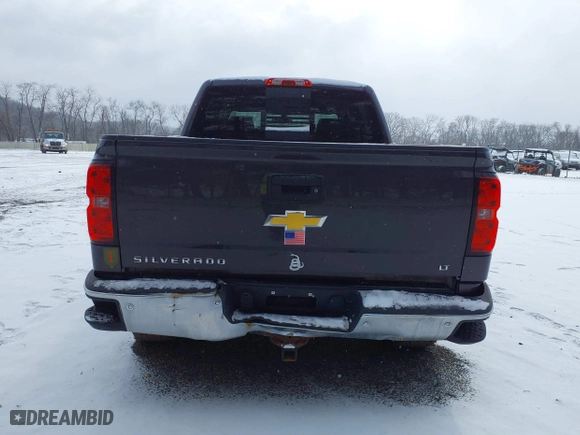 2015 Chevrolet Silverado 1500 LT with VIN 3GCUKREC3FG460485, listed as a IAAI auction lot 41616998 with 128,049 mi miles. Bid and sale history available at carsss.com. Image 16.