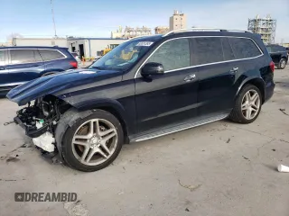 2014 Mercedes-Benz GL-Class GL 550 with VIN 4JGDF7DE2EA375951, listed as a Copart auction lot 88531895 with 84,471 mi miles and Salvage Title. Bid and sale history available at carsss.com. Image 1.