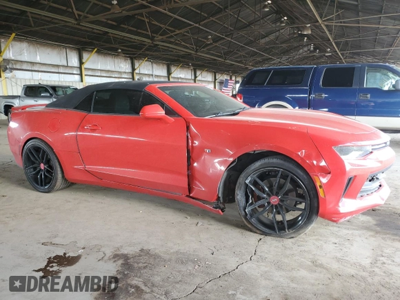 2017 Chevrolet Camaro 1LT with VIN 1G1FB3DS2H0132070, listed as a Copart auction lot 48714185 with 91,508 mi miles and Salvage Title. Bid and sale history available at carsss.com. Image 4.