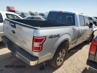 2019 Ford F-150 XL with VIN 1FTFW1E59KKC70287, listed as a Copart auction lot 52596015 with 113,089 mi miles and Salvage Title. Bid and sale history available at carsss.com. Image 3.