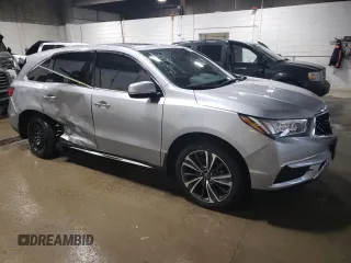 2020 Acura MDX w/Technology Pkg with VIN 5J8YD4H58LL020290, listed as a Copart auction lot 89012015 with 43,899 mi miles and Salvage Title. Bid and sale history available at carsss.com. Image 4.