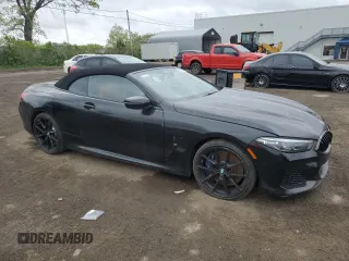 2019 BMW 8 Series M850i xDrive with VIN WBAFY4C51KBX39240, listed as a Copart auction lot 58042555 with 23,014 mi miles and Non repairable. Bid and sale history available at DreamBid. Image 4.