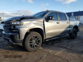 2022 Chevrolet Silverado 1500 LT Trail Boss with VIN 3GCPYFEL8NG140667, listed as a Copart auction lot 43536685 with 54,162 mi miles and Salvage Title. Bid and sale history available at DreamBid. Image 1.