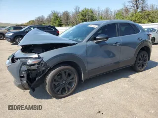 2023 Mazda CX-30 S Preferred with VIN 3MVDMBCM8PM500283, listed as a Copart auction lot 62545005 with 61,672 mi miles and Salvage title. Bid and sale history available at DreamBid. Image 1.