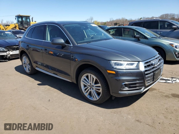 2018 Audi Q5 Prestige with VIN WA1CNAFY7J2235559, listed as a Copart auction lot 52076415 with 62,340 mi miles and Salvage Title. Bid and sale history available at carsss.com. Image 4.