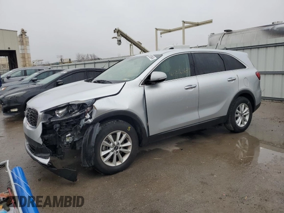 2019 Kia Sorento L with VIN 5XYPG4A39KG518499, listed as a Copart auction lot 85706454 with 85,579 mi miles and Salvage Title. Bid and sale history available at DreamBid. Image 1.