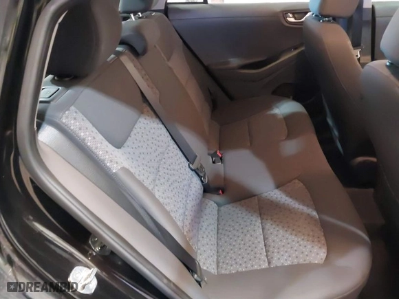 2019 Hyundai Ioniq Hybrid Blue with VIN KMHC65LC9KU141705, listed as a IAAI auction lot 41587417 with NaN miles. Bid and sale history available at carsss.com. Image 8.