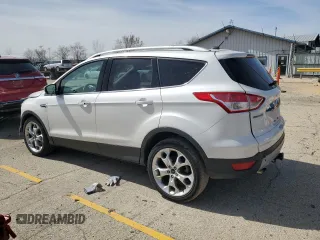 2015 Ford Escape Titanium with VIN 1FMCU9J96FUC46213, listed as a Copart auction lot 50299845 with 130,535 mi miles and Salvage Title. Bid and sale history available at carsss.com. Image 2.