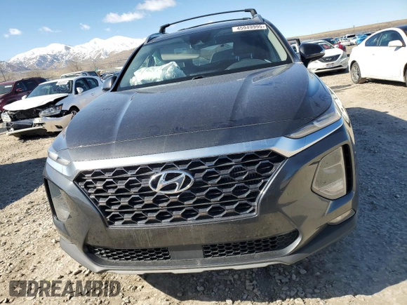 2020 Hyundai Santa Fe SEL with VIN 5NMS3CAA9LH219214, listed as a Copart auction lot 45949995 with 82,567 mi miles and Salvage Title. Bid and sale history available at carsss.com. Image 5.