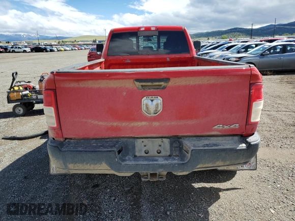 2021 Ram 3500 Tradesman with VIN 3C63RRGL0MG565753, listed as a Copart auction lot 43381555 with 117,784 mi miles and Salvage Title. Bid and sale history available at carsss.com. Image 6.