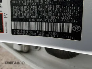 2014 Toyota Camry L with VIN 4T1BF1FK5EU325325, listed as a Copart auction lot 53080605 with 198,115 mi miles and Salvage Title. Bid and sale history available at carsss.com. Image 12.