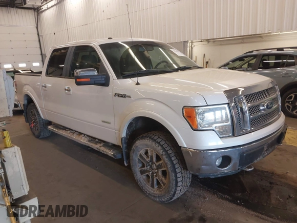 2011 Ford F-150 XLT with VIN 1FTFW1ET5BFB03495, listed as a IAAI auction lot 41525106 with 147,273 mi miles. Bid and sale history available at carsss.com. Image 1.