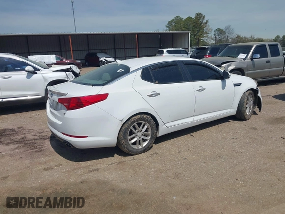 2012 Kia Optima LX with VIN 5XXGM4A77CG050600, listed as a IAAI auction lot 41875841 with 294,134 mi miles and . Bid and sale history available at carsss.com. Image 4.