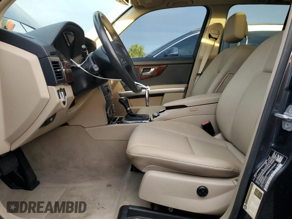 2011 Mercedes-Benz GLK 350 with VIN WDCGG8HB3BF601945, listed as a Copart auction lot 74100154 with 65,537 mi miles and Salvage Title. Bid and sale history available at DreamBid. Image 7.