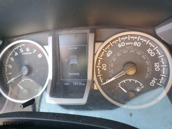 2020 Toyota Tacoma 2WD SR with VIN 5TFAX5GN1LX183516, listed as a Copart auction lot 42929125 with 79,726 mi miles and Salvage Title. Bid and sale history available at carsss.com. Image 9.