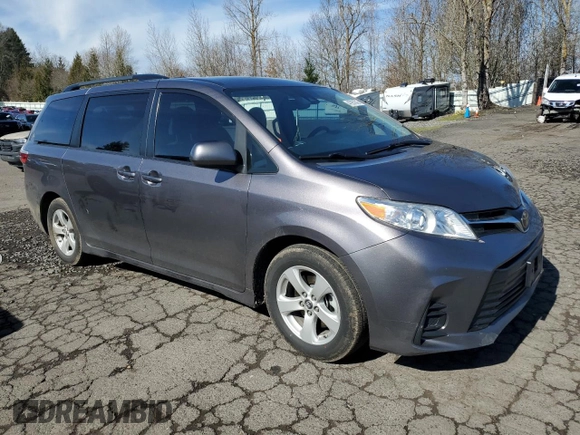 2019 Toyota Sienna LE Auto Access Seat with VIN 5TDKZ3DCXKS997321, listed as a Copart auction lot 47957045 with 127,598 mi miles and Salvage Title. Bid and sale history available at DreamBid. Image 4.