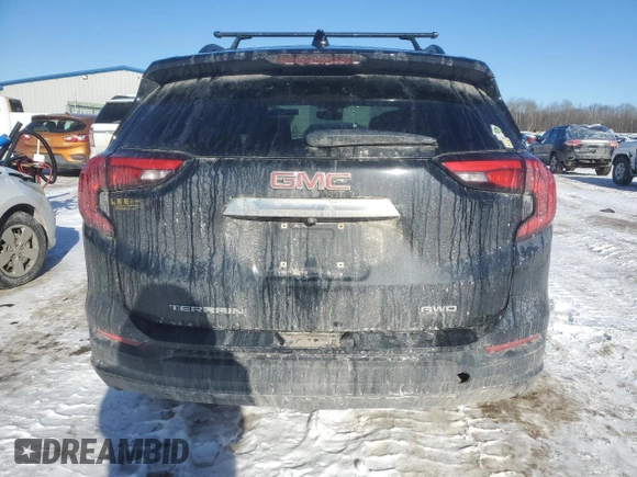 2019 GMC Terrain SLE with VIN 3GKALTEV7KL184512, listed as a Copart auction lot 42234635 with 110,500 mi miles and Non Repairable. Bid and sale history available at carsss.com. Image 6.