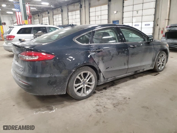 2020 Ford Fusion Hybrid Titanium with VIN 3FA6P0RU3LR233957, listed as a Copart auction lot 84908134 with 71,666 mi miles and Salvage Title. Bid and sale history available at carsss.com. Image 3.