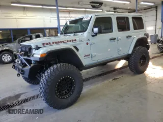 2024 Jeep Wrangler Rubicon with VIN 1C4PJXFG5RW339128, listed as a Copart auction lot 86114974 with 783 mi miles and Salvage Title. Bid and sale history available at DreamBid. Image 1.