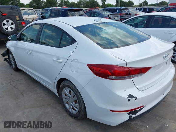 2017 Hyundai Elantra SE z VIN 5NPD74LF3HH097407, wystawiony jako IAAI lot #42216414 z przebiegiem 113 991 mil mil oraz . Historia ofert i sprzedaży dostępna na DreamBid. Obrazek 3.