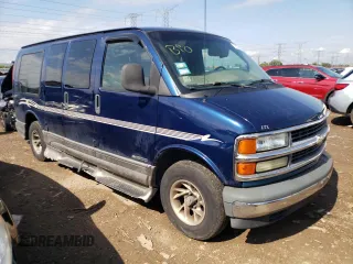 2002 Chevrolet Express with VIN 1GBFG15R521146513, listed as a Copart auction lot 69232893 with Not Provided miles and Salvage Title. Bid and sale history available at carsss.com. Image 4.
