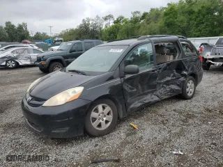 2010 Toyota Sienna CE with VIN 5TDKK4CC6AS342096, listed as a Copart auction lot 52353975 with 259,062 mi miles and Salvage Title. Bid and sale history available at carsss.com. Image 1.