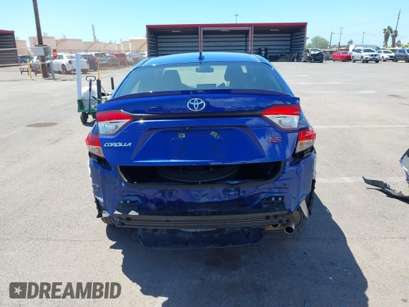 2022 Toyota Corolla SE with VIN JTDS4MCE4NJ099869, listed as a IAAI auction lot 41848244 with 24,357 mi miles and . Bid and sale history available at DreamBid. Image 17.
