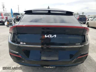 2023 Kia EV6 GT-Line with VIN KNDC44LA0P5092091, listed as a Copart auction lot 52921065 with 28,221 mi miles and Salvage Title. Bid and sale history available at carsss.com. Image 6.