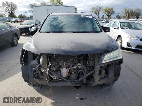 2014 Acura MDX Technology z VIN 5FRYD3H67EB001929, wystawiony jako Copart lot #48427815 z przebiegiem 165 080 mil mil oraz Szkoda całkowita • Salvage title. Historia ofert i sprzedaży dostępna na DreamBid. Obrazek 5.