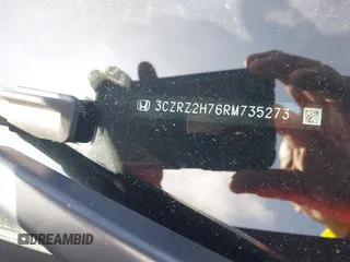 2024 Honda HR-V EX-L с VIN 3CZRZ2H76RM735273, выставлен на аукционе IAAI как лот 42055126 с пробегом 30 680 миль миль и . История ставок и продаж доступна на DreamBid. Изображение 17.