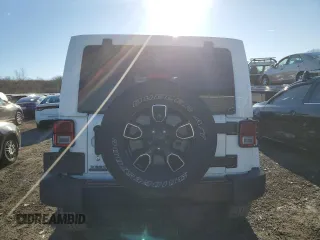 2018 Jeep Wrangler JK Unlimited Sahara with VIN 1C4BJWEG9JL863359, listed as a Copart auction lot 82865114 with 42,607 mi miles and Salvage Title. Bid and sale history available at carsss.com. Image 6.