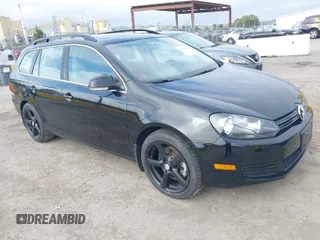 2014 Volkswagen Jetta SportWagen TDI with VIN 3VWPL7AJ4EM627484, listed as a IAAI auction lot 42047813 with 37,806 mi miles. Bid and sale history available at carsss.com. Image 1.