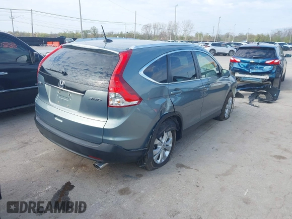 2012 Honda CR-V EX-L z VIN JHLRM4H77CC025262, wystawiony jako IAAI lot #42095322 z przebiegiem 44 483 mil mil oraz . Historia ofert i sprzedaży dostępna na DreamBid. Obrazek 4.