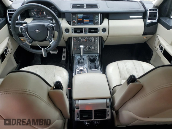 2011 Land Rover Range Rover SC with VIN SALMF1E4XBA331238, listed as a Copart auction lot 59516845 with 94,479 mi miles and Salvage title. Bid and sale history available at DreamBid. Image 8.
