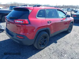 2017 Jeep Cherokee Sport with VIN 1C4PJMAB8HW648052, listed as a IAAI auction lot 41748439 with 177,435 mi miles. Bid and sale history available at carsss.com. Image 4.