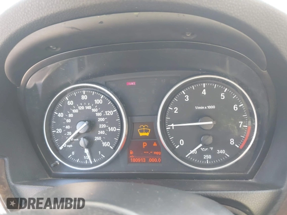 2008 BMW 3 Series 328i with VIN WBAWV13538P118908, listed as a IAAI auction lot 41707622 with 180,913 mi miles and . Bid and sale history available at DreamBid. Image 7.