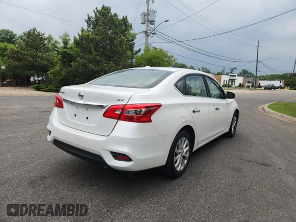 2017 Nissan Sentra SV with VIN 3N1AB7AP8HL662168, listed as a Copart auction lot 59995245 with 138,978 mi miles and Clean title. Bid and sale history available at DreamBid. Image 4.