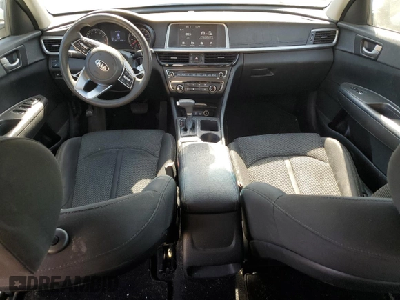 2019 Kia Optima LX with VIN 5XXGT4L36KG329998, listed as a Copart auction lot 74248564 with 123,941 mi miles and Salvage Title. Bid and sale history available at DreamBid. Image 8.